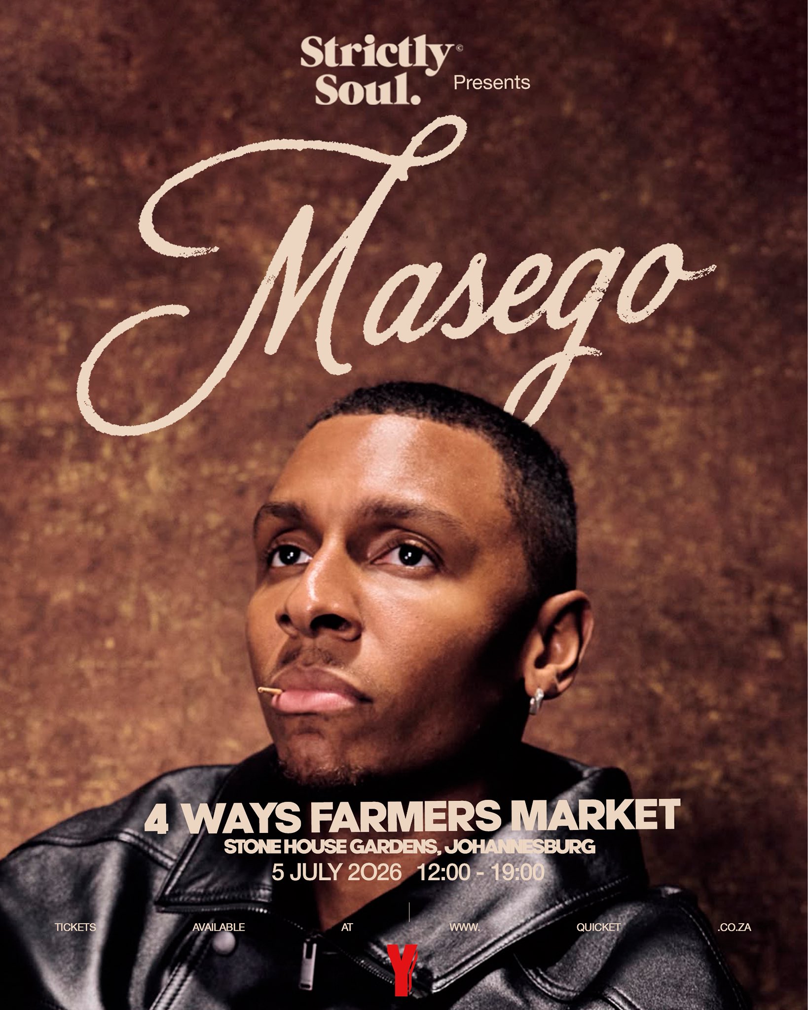 Strictly Soul has confirmed the support acts for Masego’s Johannesburg show on 5th July at 4 Ways Farmers Market, Modderfontein.