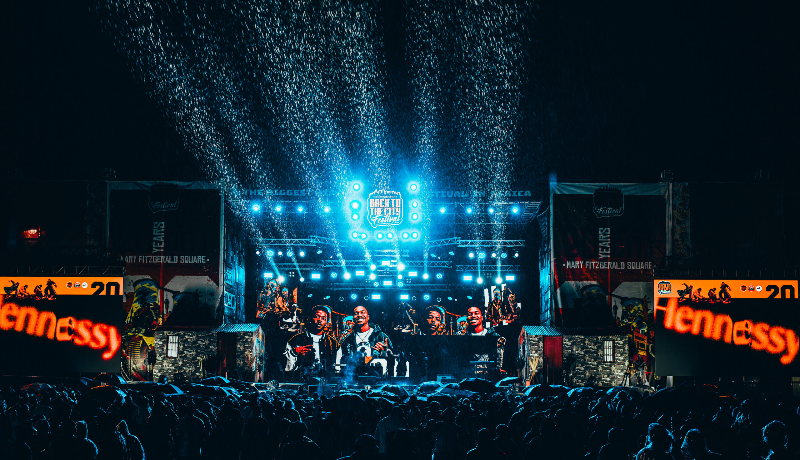 Hennessy returned to Back to the City to mark two milestones - 5 years of partnership. 20 years of South African hip-hop history!